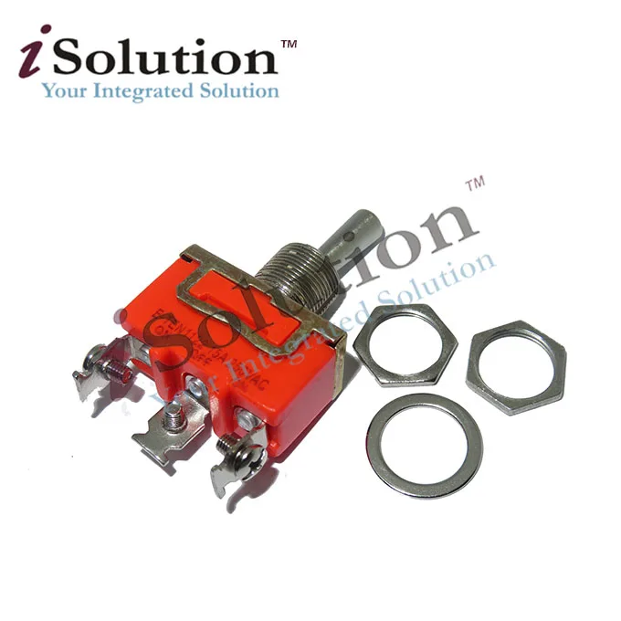 

2pcs/lot E-TEN1122 3-Pin 3 Terminal G111 ON-ON 15A 250V Toggle Switch
