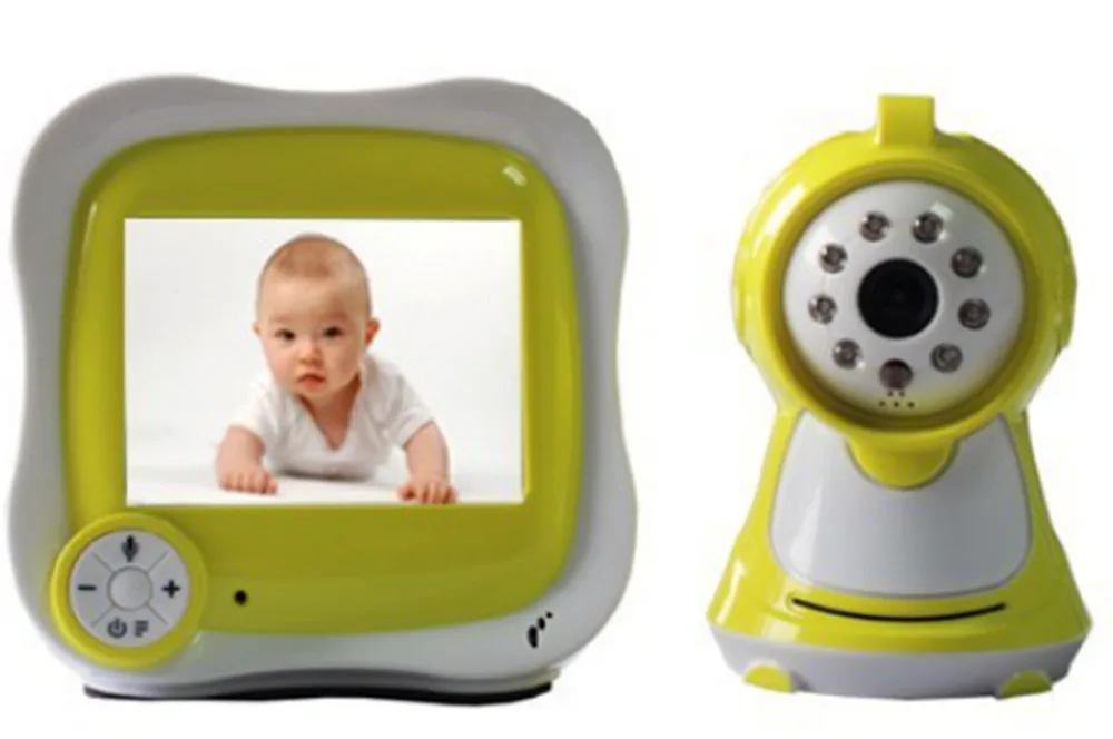 

3.5 Inch Wireless Baby Monitor 2.4Ghz Camera 4CH Input