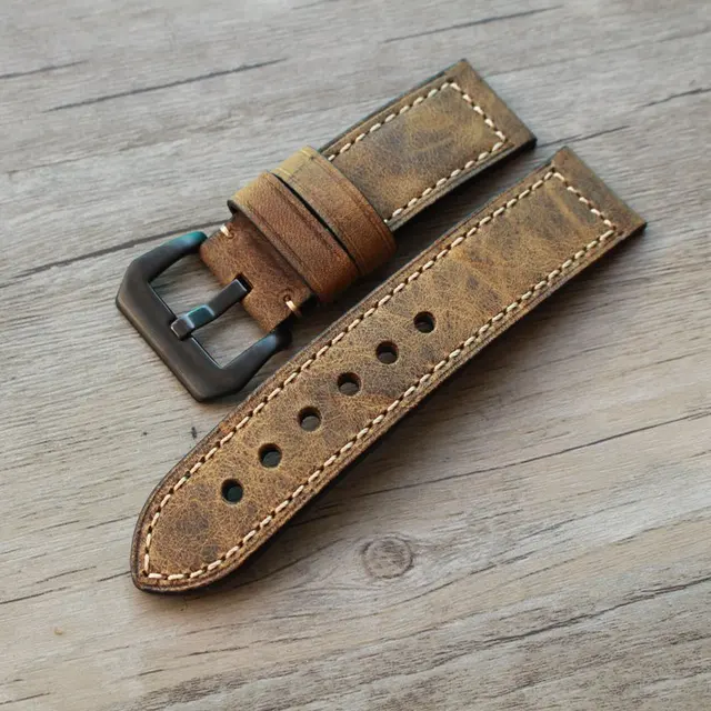 retro leather watch straps