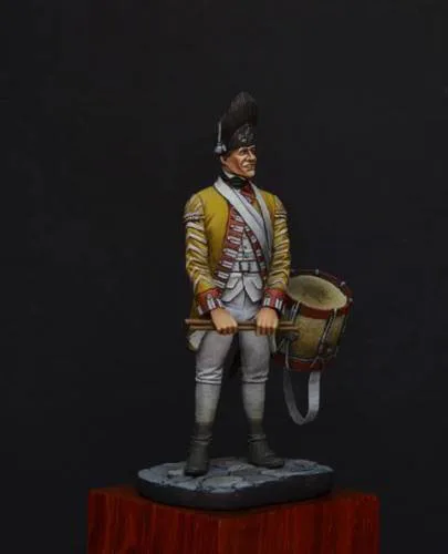 unpainted 54mm metal toy soldiers