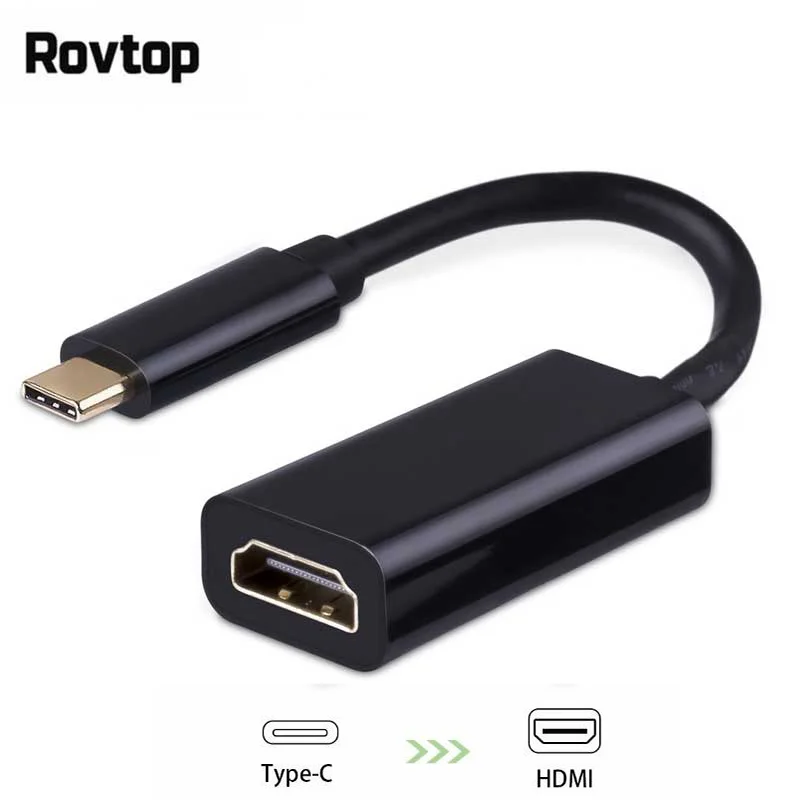 

USB Type C to HDMI Adapter USB 3.1 USB-C to HDMI Adapter Male to Female Converter For MacBook Huawei Mate 20 /P20 Pro Smasung S8
