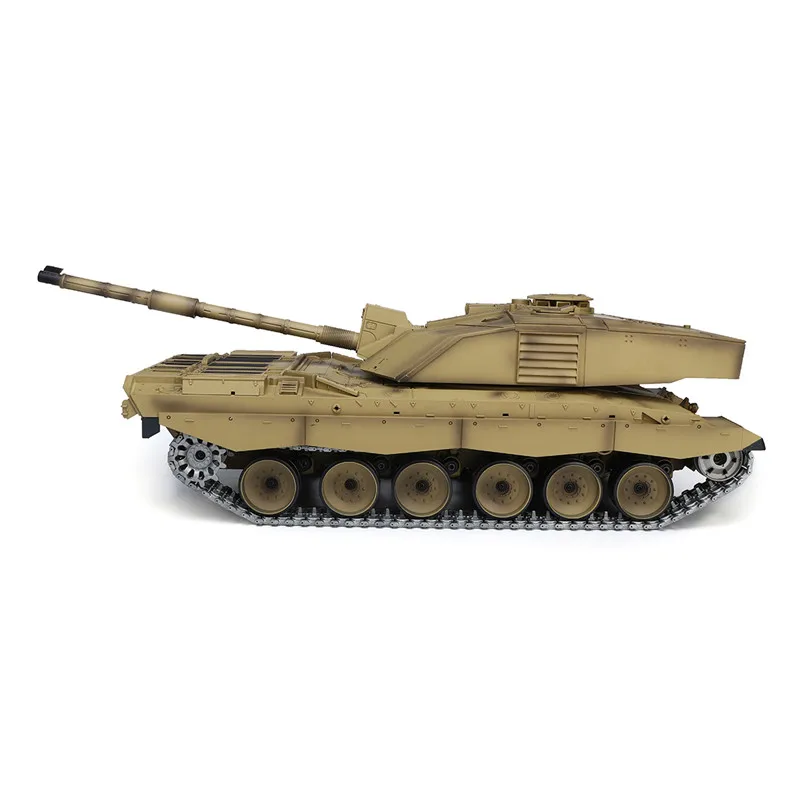 1/16 2,4G smoke British Challenger II can launch cannonball RC battle tank, полностью Металлическая Экипировка, уличная детская игрушка, Подарочный цвет