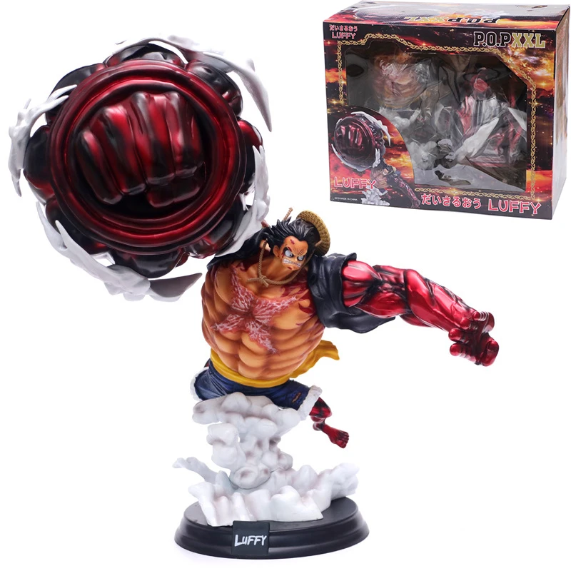 

39 CM Una Pieza Luffy Anime Figura De Accion PVC Nueva Coleccion Figuras Juguetes Coleccion Para Regalo De Navidad