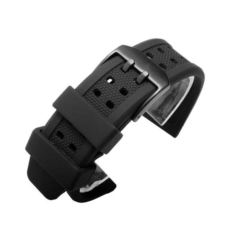 Сменный ремешок для мужских часов силиконовый Luminox 1820 7251 3050 3051 резиновый с