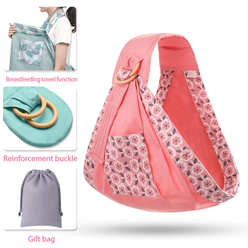 

2019 Baby Scarf Nursing Cover Newborn Sling Dual Use Infant Carrier Mesh Fabric Multi-functional Summer Breastfeeding Carriers