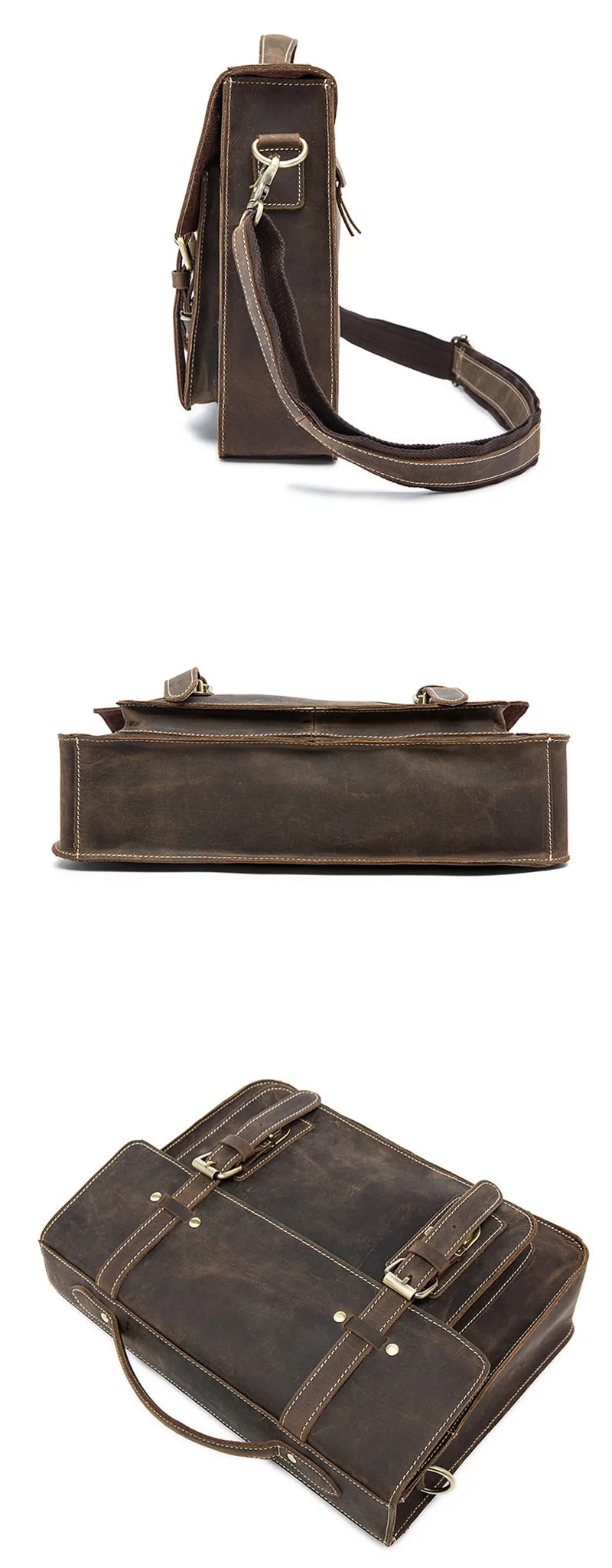 genuine leather men briefcase (6)