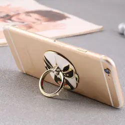 Новый металлическая подставка крепление 360 Вращающийся уход за кожей лица кольцо для сотового телефона iPhone мобильного макияж пр
