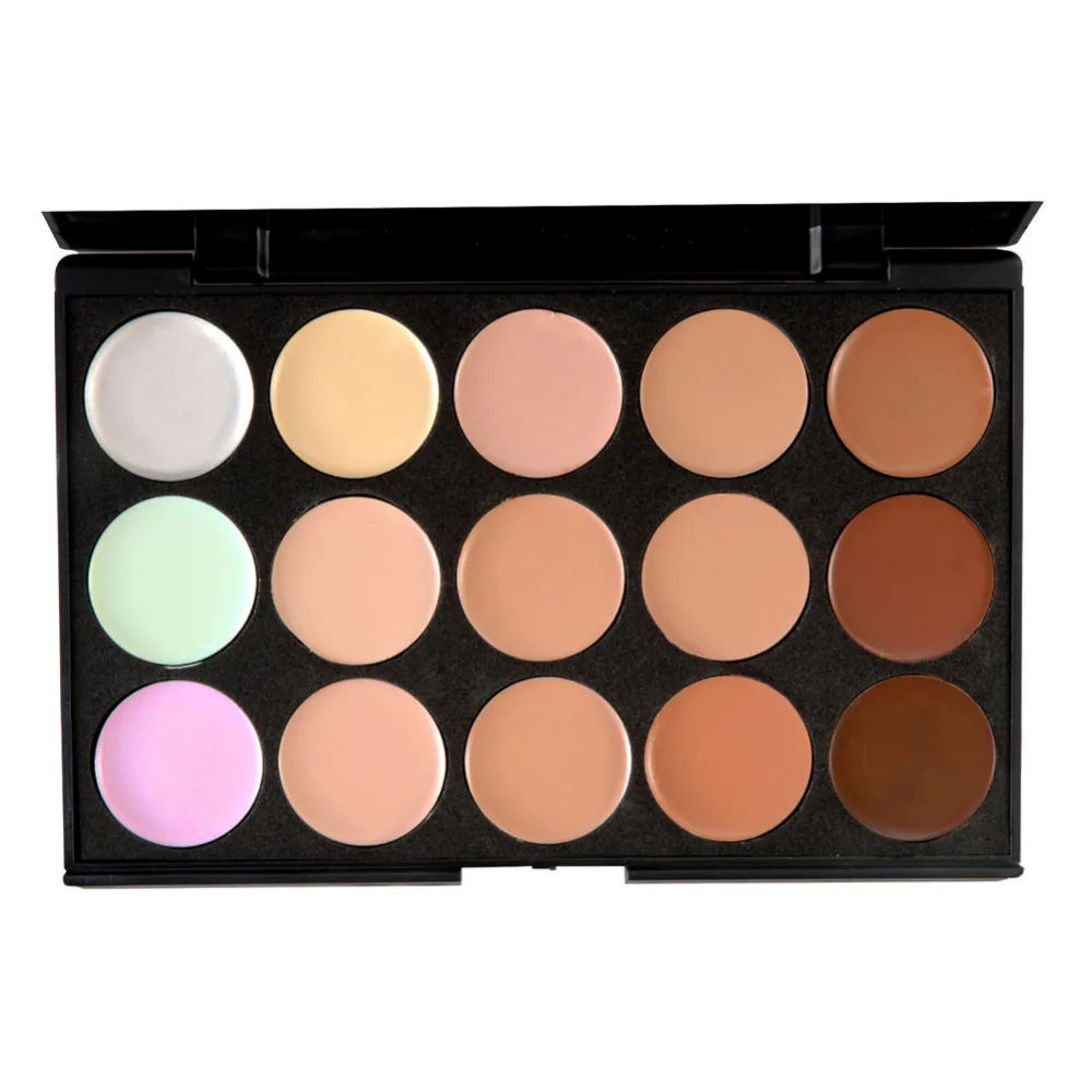 15 Colors/Set Pro Face Concealer Contour Face Cream Hide Blemish Makeup