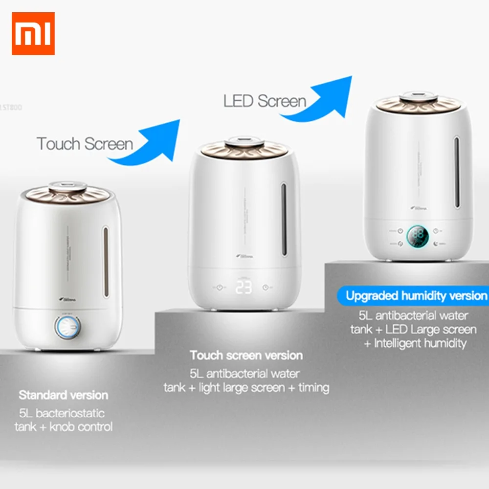 Xiaomi Deerma DEM F500 увлажнитель воздуха ультразвуковой тумана 5L тихий ароматический