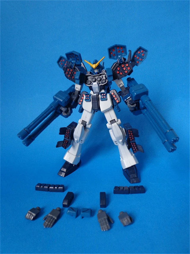 Bandai Gundam HG 1/144 тяжелые руки индивидуальный мобильный костюм сборные модели наборы