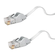 Высококачественный плоский CAT6 кабель 30 м квартира UTP Ethernet сетевой кабель плоский кабель LAN