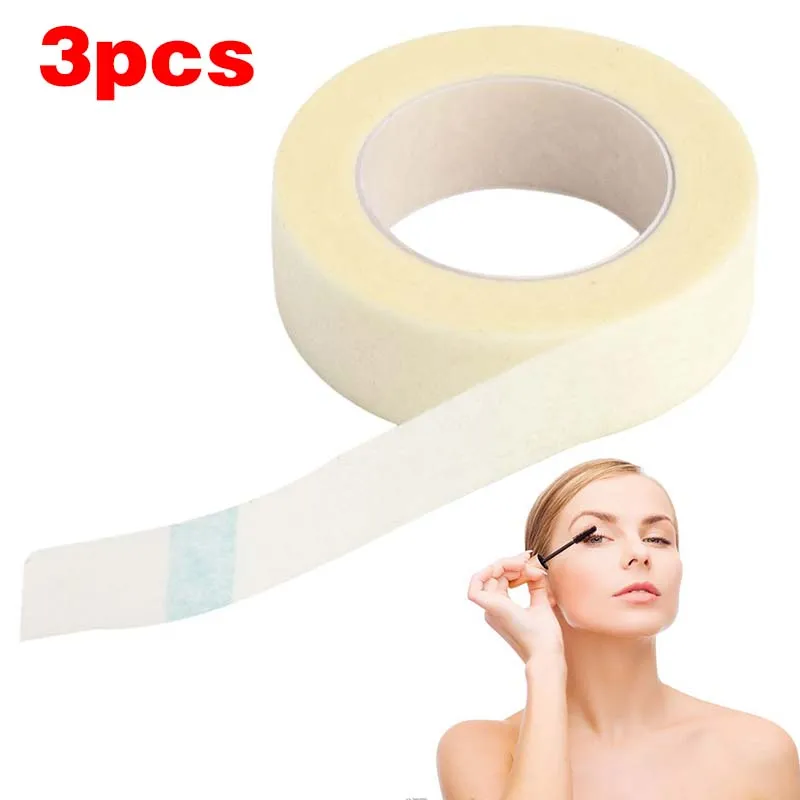 3PCS Practical Eyelash Extension Patches wrap tape Eyelash Under Pads ...