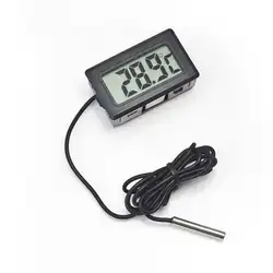 Встроенный Электрический цифровой термометр Fy-10 цифровой электронный холодильник термометр