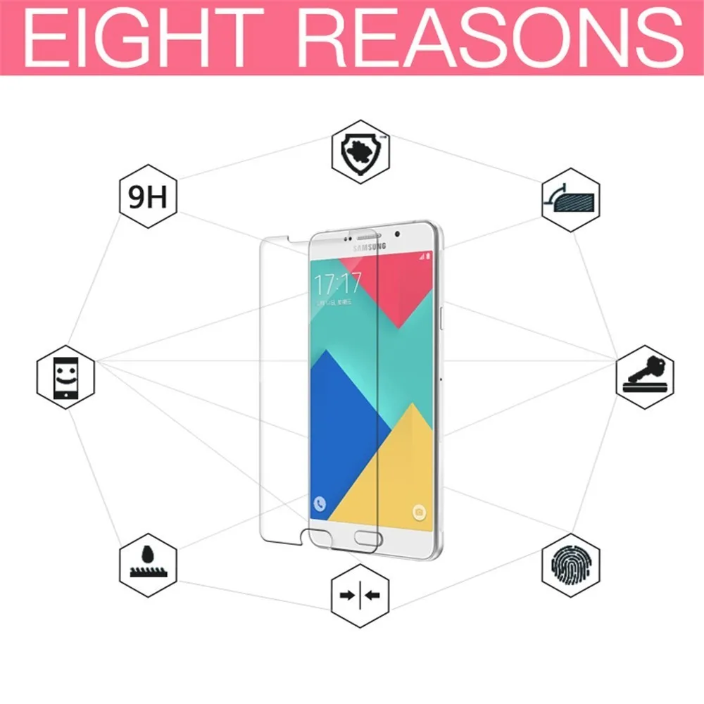 Новинка 9H закаленное стекло для Samsung Galaxy A 10 20 30 40 50 60 70 80 90 A01 защита экрана J 4 6 7