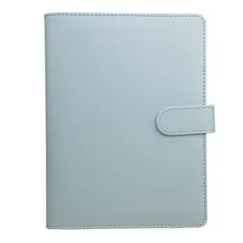 

BLEL Hot A5 Weekly Monthly Planner Diary Classic Loose-Leaf-Ring-Binder Notebook Cover, Blue