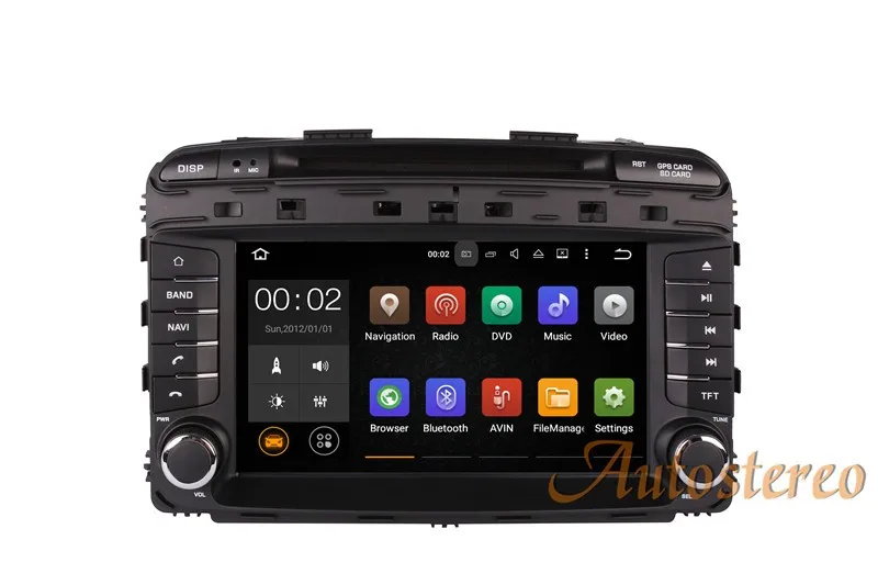 Clearance Android 9.0 multimedia Car DVD player GPS navigation radio Stereo for Fit for KIA Sorento(UM) Sorento GPS auto radio stereo unit 12