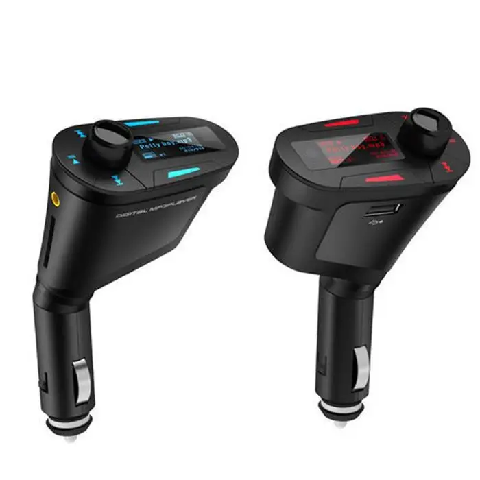 ЖК-дисплей беспроводной Bluetooth 12-24 В Автомобильный MP3-плеер fm-плеер может приносить больше удовольствия для поездки. Передатчик