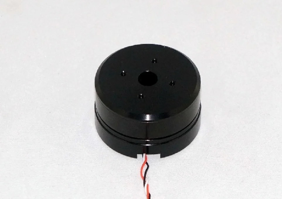 PM4108 фотоэлектрический Pod двигатель PTZ с AS5048 кодер Micro для одной сковороды/наклон центр отверстие может быть над скользящим кольцом