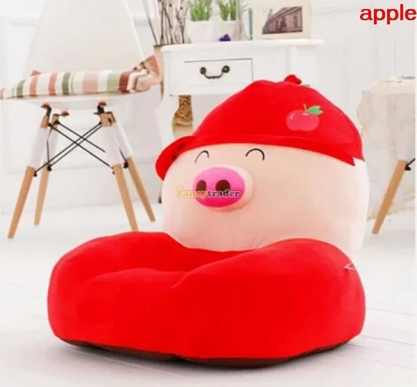 Fancytrader 54cm X 45cm Lovely Stuffed Soft Plush McDull Pig Sofa Tatami, 6 Models,  FT50653 (6)