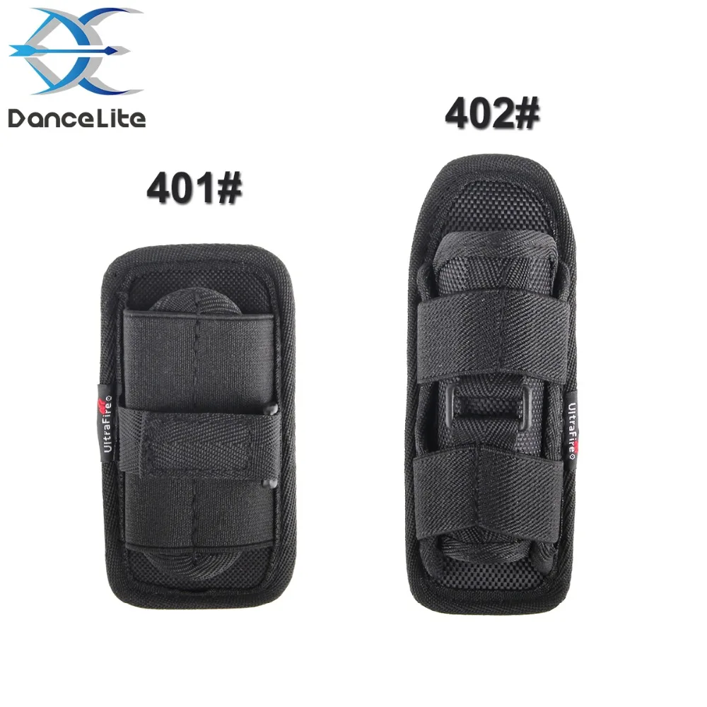 

1PC High Quality 401#/402# Nylon Holster Pouch 360 Degree Rotation Belt Chip Holder For LED Flashlight Lantern