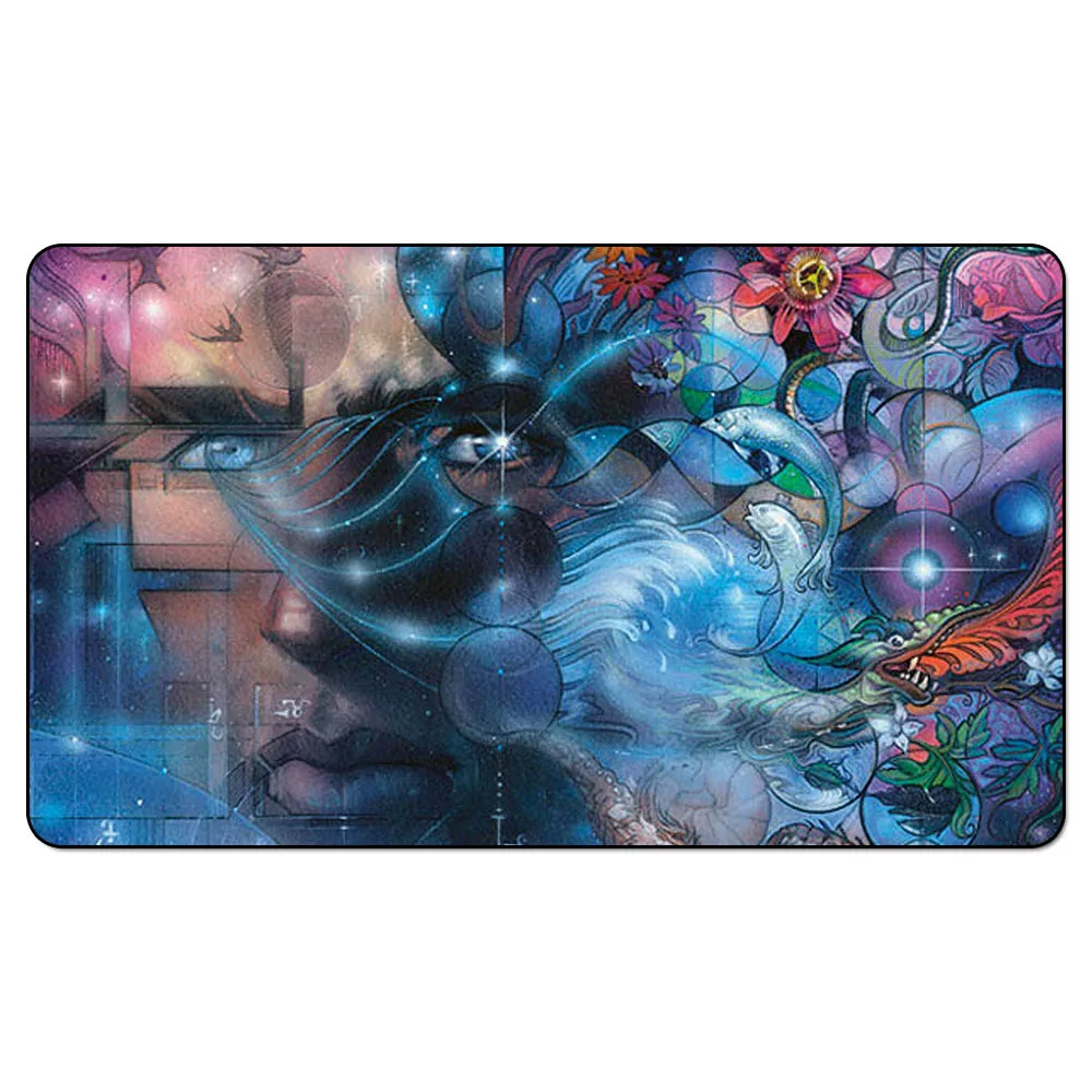 

Magic trading card game Playmat: Enter the Infinite art playmat for trading card game 60cm x 35cm (24" x 14") Size