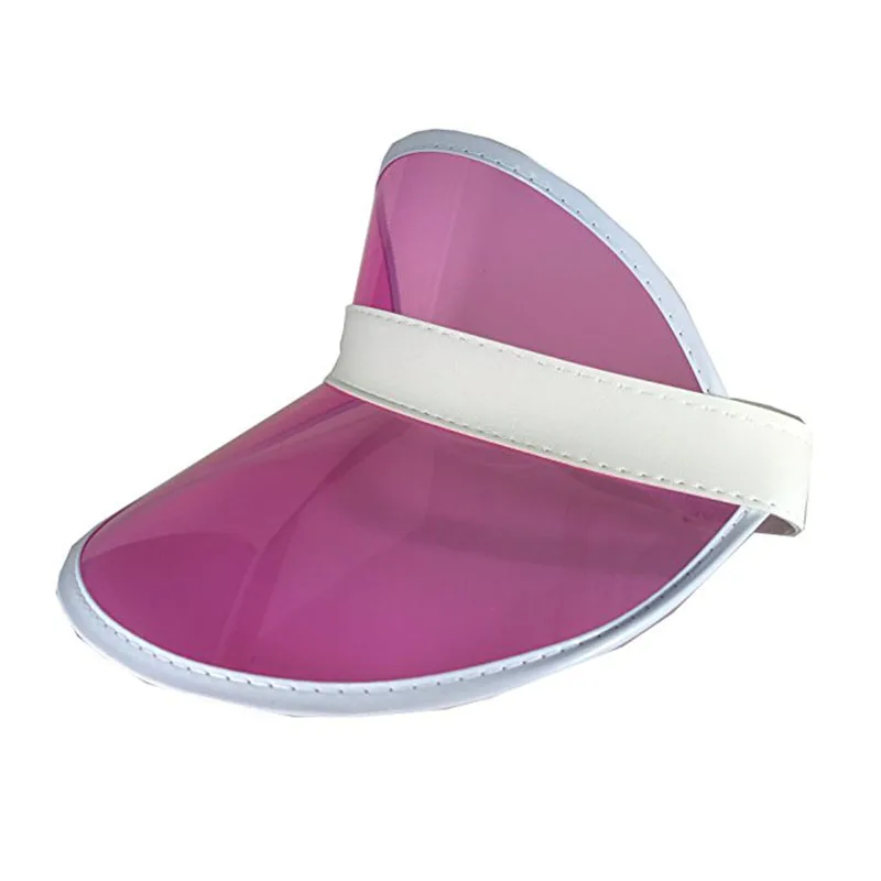 

Plastic Sun Visor Unisex UV Protection Hats Party Accessory Cap summer female hat beach hat Hot Sell 20pcs/lot Free Shipping