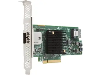 

RaidStorage Avago LSI SAS 9217-4I4E LSISAS2308 Original New 8 port HBA JBOD SFF8087 Mini-SAS HD 6Gb PCI-E 3.0 X8 Controller Card