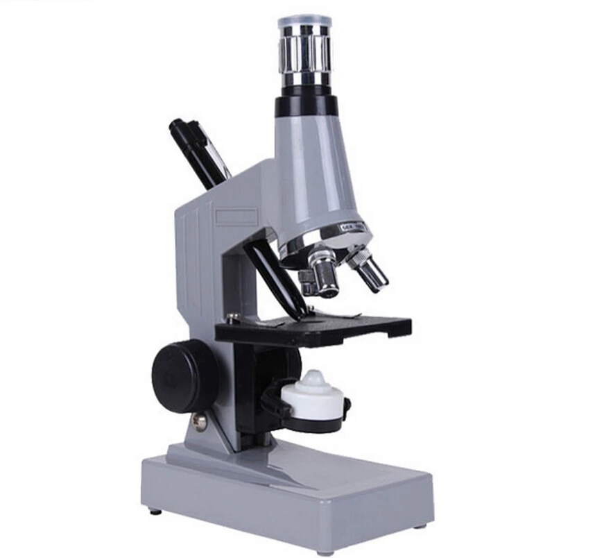 

Birthday Gift 1200x Zoom Illuminated Monocular Biological Microscope with Top and Bottom Light for Student Education