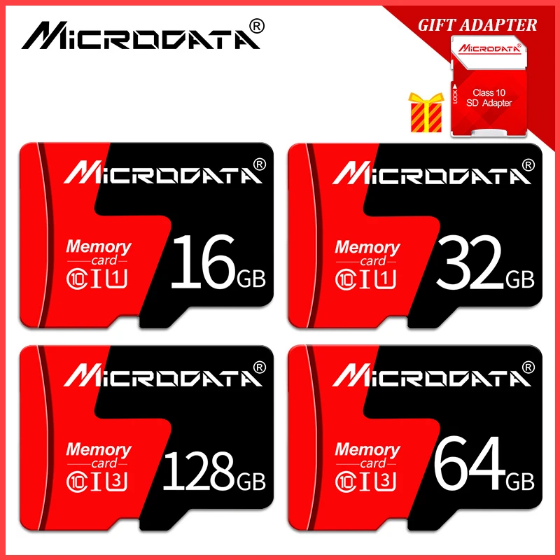 

Class 10 SDHC/SDXC Micro SD card 64GB 32GB 16GB 8GB Memory Cards TF card for phone tablet with package free SD adapter