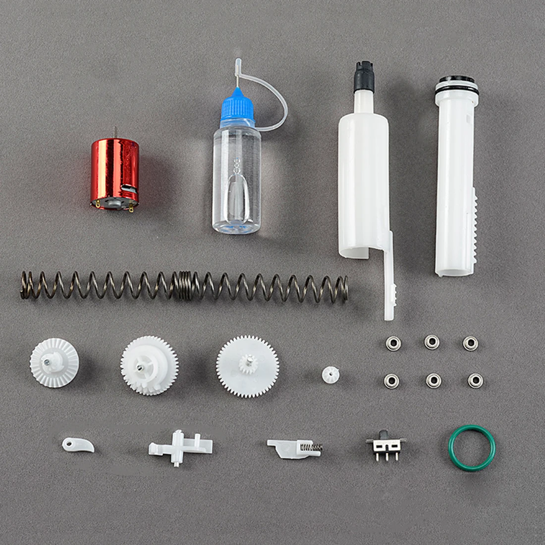 

NFSTRIKE Exterior Modified Kit Gearbox Upgraded Kit for Xiaoyueliang AK12 Water Gel Beads Blaster Modification Replacement 2018