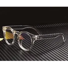 Винтажные овальные оправы для очков с полным ободом, ретро модные очки для близорукости