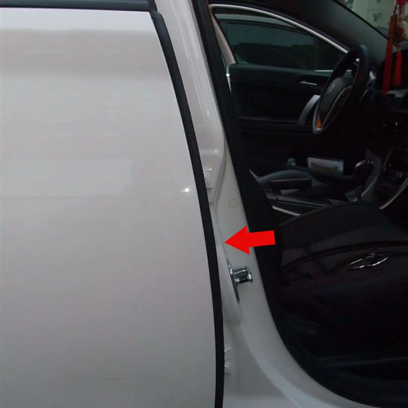 2pcs Car Accessories 80Cm B Pillar Type Car Rubber Seal Strip Anti-Noise Auto Rubber Seals Dustproof Sealing Strips Car Styling (6)