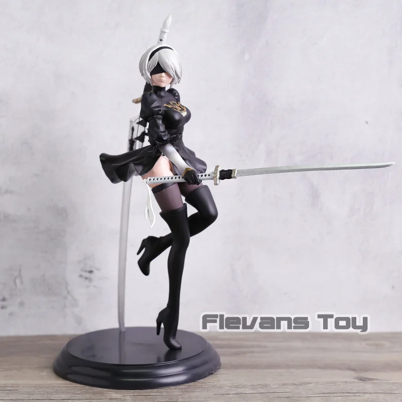 

NieR Automata 2B YoRHa No.2 Type B 1/7 Scale PVC Figure Collectible Model Toy