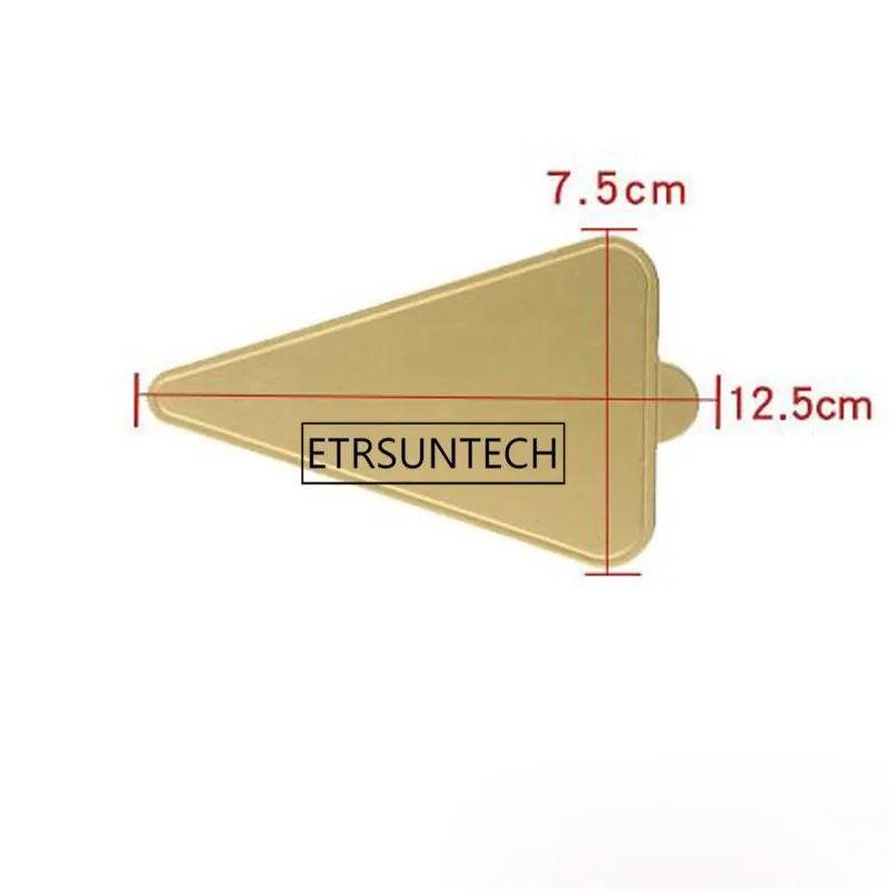 Multi Shapes Available Gold Mousse Cake Cardboard Base Pad Cupcake Dessert Cake Paper Tray Holder