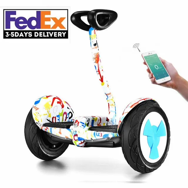 

Bluetooth mobile Balancing Scooter Smart Electric hoverboard Two Wheels phone control Mini hover board Magnesium Alloy body