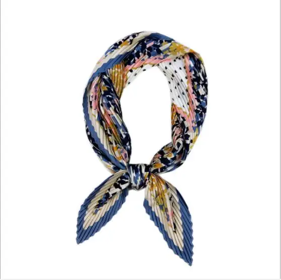 Животное собака женский Шелковый сатиновый шарф с принтом длинные шарфы обтягивающие Ретро волосы шеи галстук шейный платок сумка повязки для рук