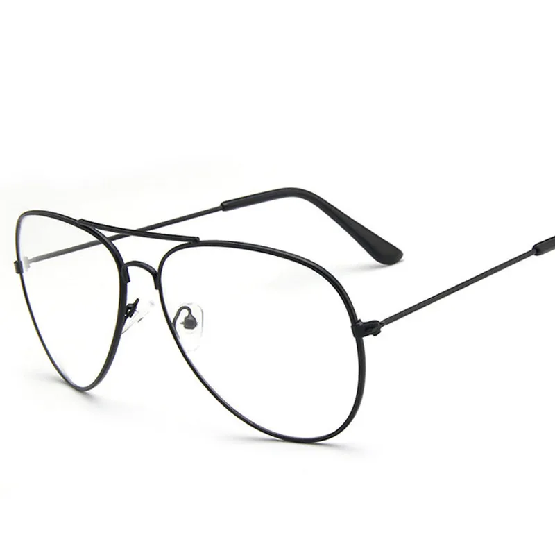 Clear Glasses Retro Eyeglasses Metal Gold Myopia Eyewear Women Men Spectacle Frames Optical Glasses Frame Transparent 2019
