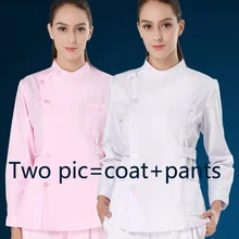 Летний женский больничный медицинский скраб комплект одежды модный дизайн в обтяжку стоматологические халаты салон красоты униформа медсестры