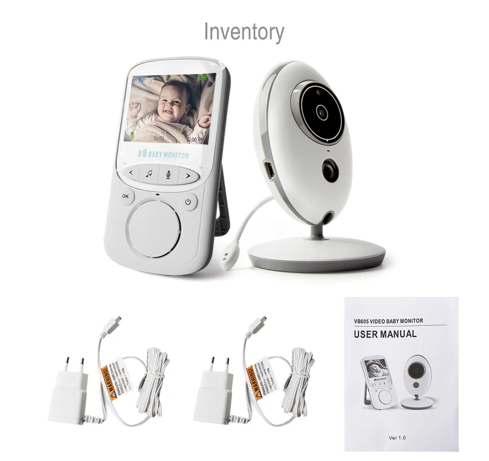 11 wireless digital video baby monitor