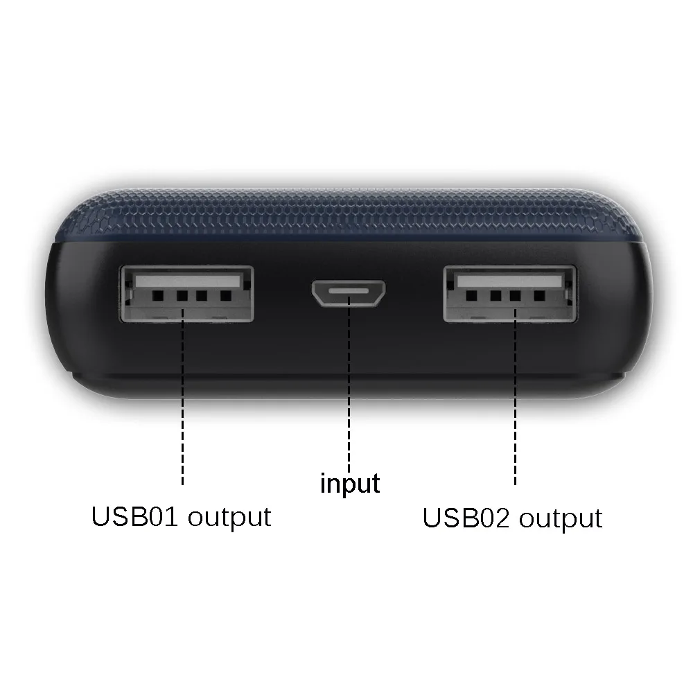 Tollcuudda 20000 мАч Powerbank Внешний батарея Портативный зарядки Paau Банк Аккумулятор