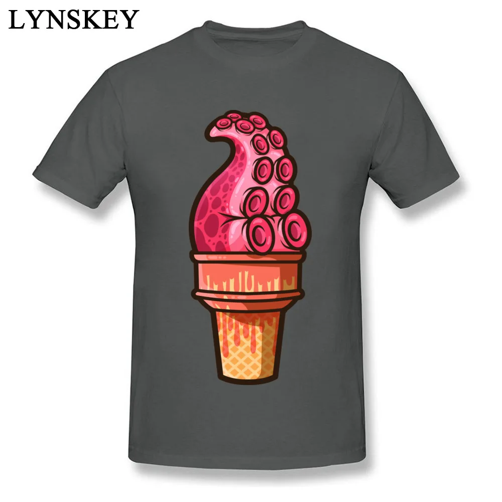 Fashionable Printed On T Shirts Cotton Tentacle Treat (pink ink) O Neck Student Tops T Shirt Birthday Summer/Autumn Tee Shirt Tentacle Treat (pink ink) carbon