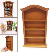 1/12 кукольный домик мебель мини книжная полка имитация миниатюрная гостиная ребенок ролевые игры игрушка DIY Кукольный дом аксессуары Игрушка T9