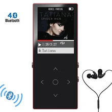MP3-плеер Bluetooth 8 Гб металлический Бенджи К8 сенсорный экран 1," экран без потерь звук FM радио Диктофон muisc mp3-плеер