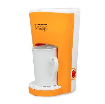 

ID Italian IDECUCOF01, Drip coffee maker, 0.15 L, Ground coffee, 450 W, Orange,White
