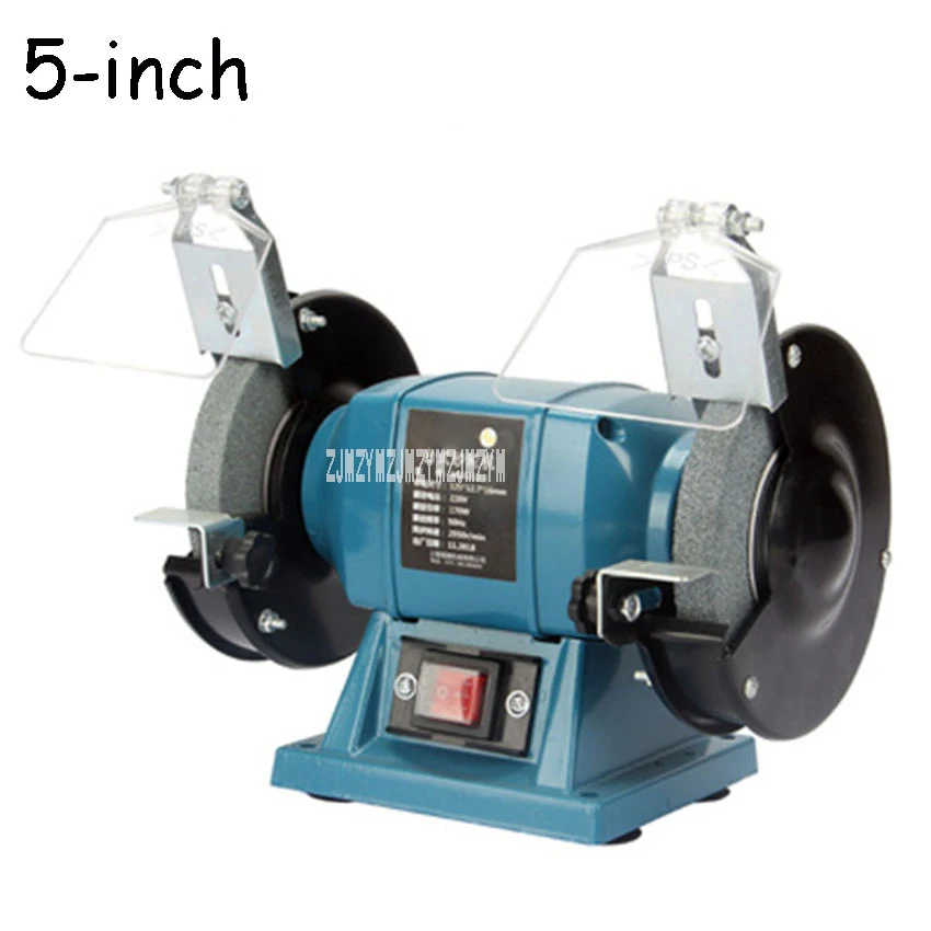 250W Metal Electric Bench Grinder Polisher Grinding Wheels Machine 2956r//min UK