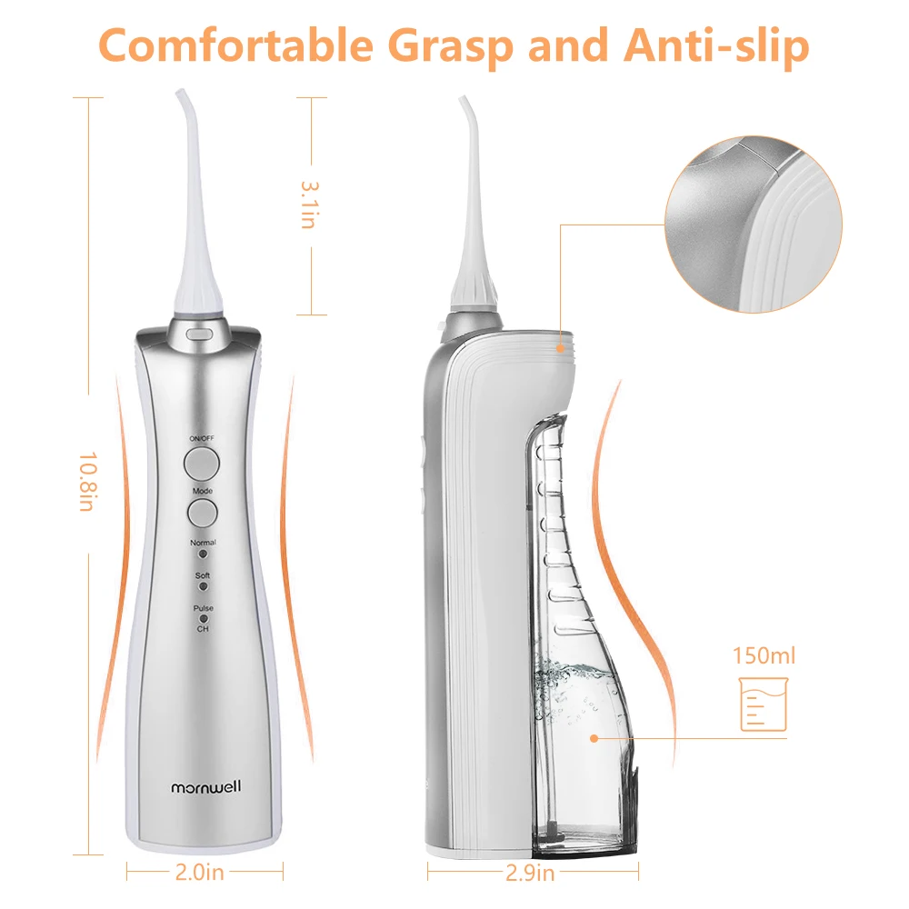  Oral Irrigators Adults Electric Oral Irrigator Portable Water Flosser inductive Rechargeable Batter