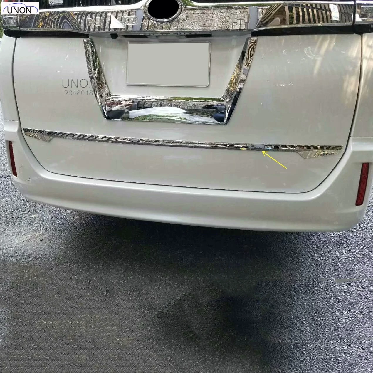 Крышка багажника для Toyota Voxy чехол заднего вида номерного знака автомобиля