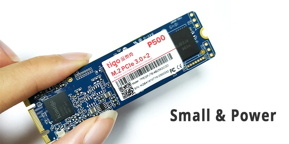 Tigo 256GB SSD PCIe M.2 NVMe 2280 Internal Solid State Drive PCI-e 3.0 x2 Desktop Laptop PC P500 HDD Internal hard drive -