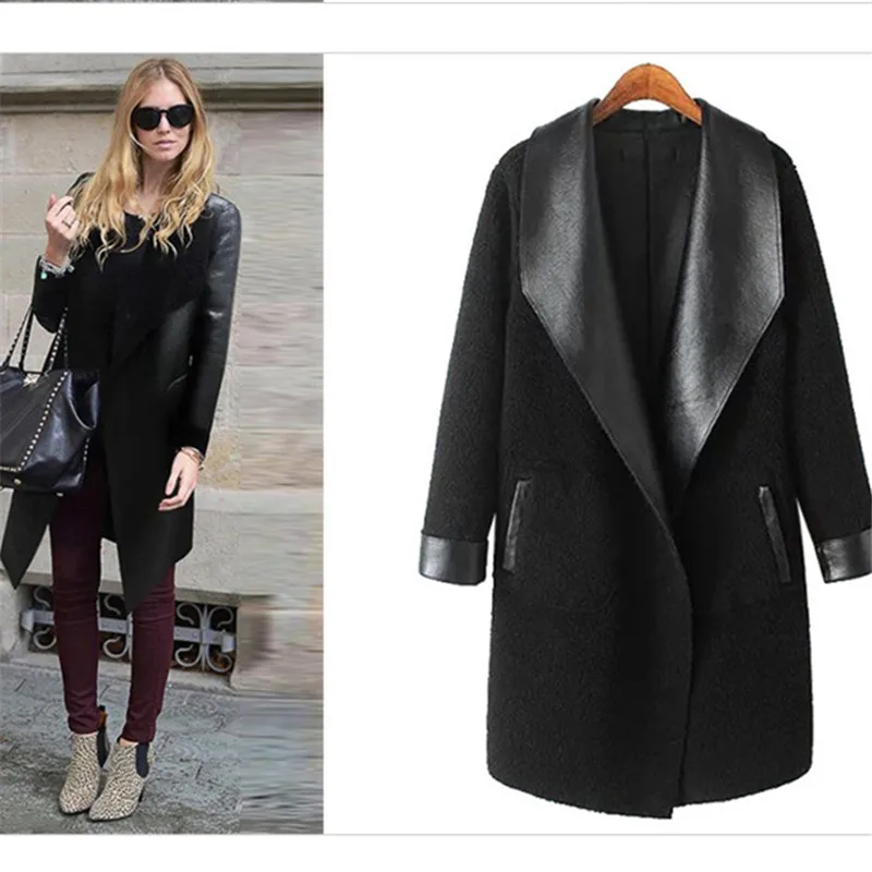 Женская куртка-бомбер, зимняя кожаная модная уличная одежда из искусственной кожи, мотоциклетная куртка-бомбер для женщин