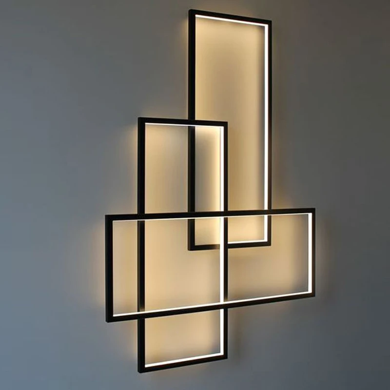 

Modern Remote Aluminum Dimmable Led Wall Lamp Living Room Led Wall Lights Bedroom Led wall luminaire Fixtures Led Wall Sconce